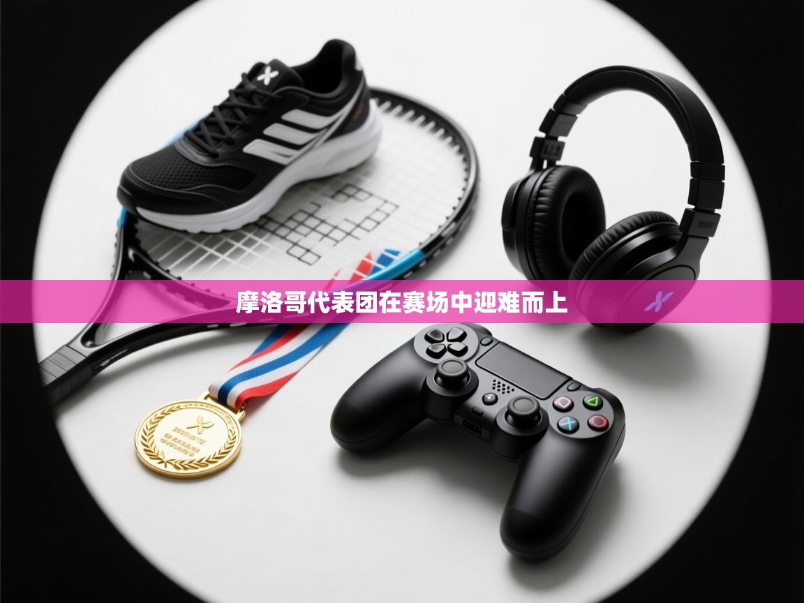 摩洛哥代表团在赛场中迎难而上